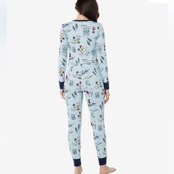 LL Bean One Piece Pajama- - Picture 4 of 5